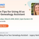 My Legacy Family Tree Webinar Lecture: FREE Today & for seven days!